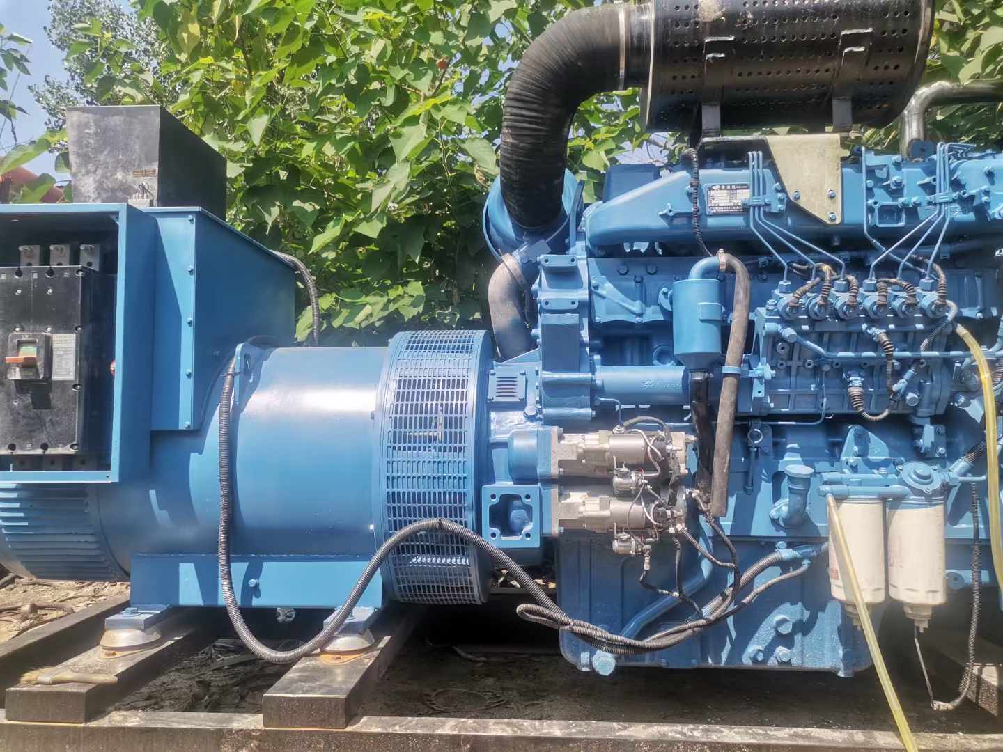 开化详细说明降低 800kW 柴油发电机输出电流波动的方法